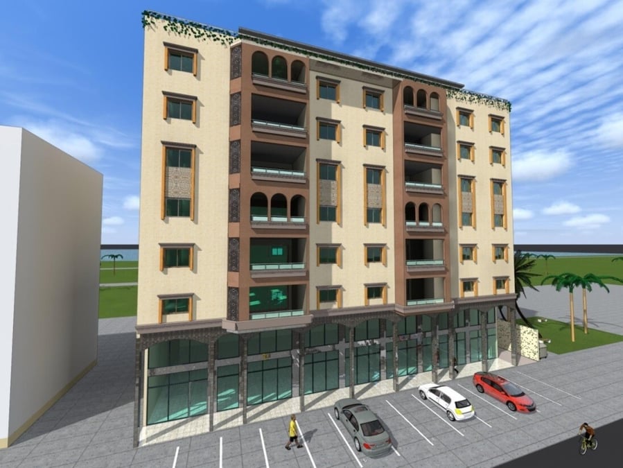 Appartements de 4 pièces à louer de haut standing situés à Marcory Zone 4 rue du Canal — Marcory Zone 4, Marcory (photo 1)