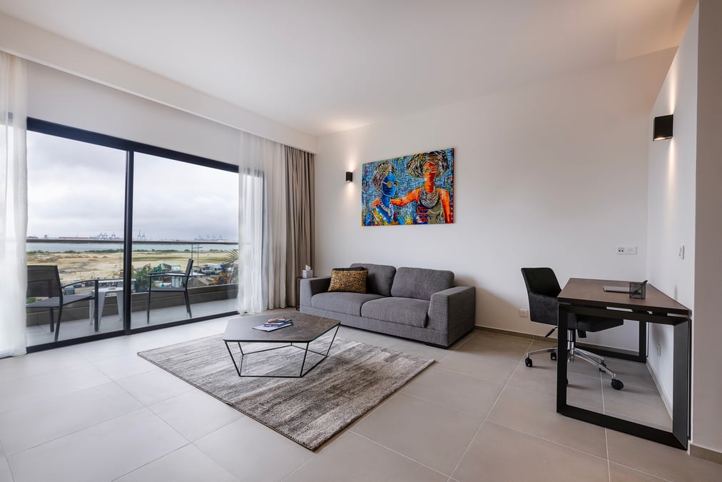 Appartements meublés de 2 pièces disponibles à la location à Bietry — Résidentiel (Marcory), Marcory (photo 1)