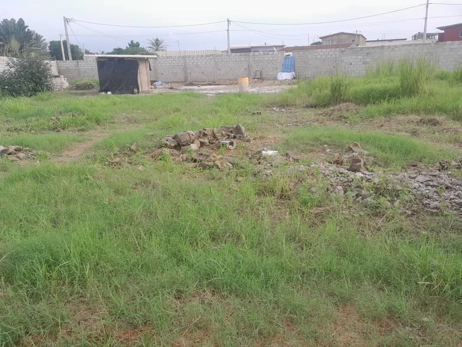 Terrain de 1469 m2 en vente — Mbadon, Cocody (photo 1)