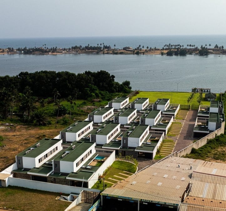 Oxygene — Villa 5 pièces à louer, Bassam balnéaire, Grand-Bassam (lot A13) — Bassam balnéaire, Grand-Bassam (photo 1)