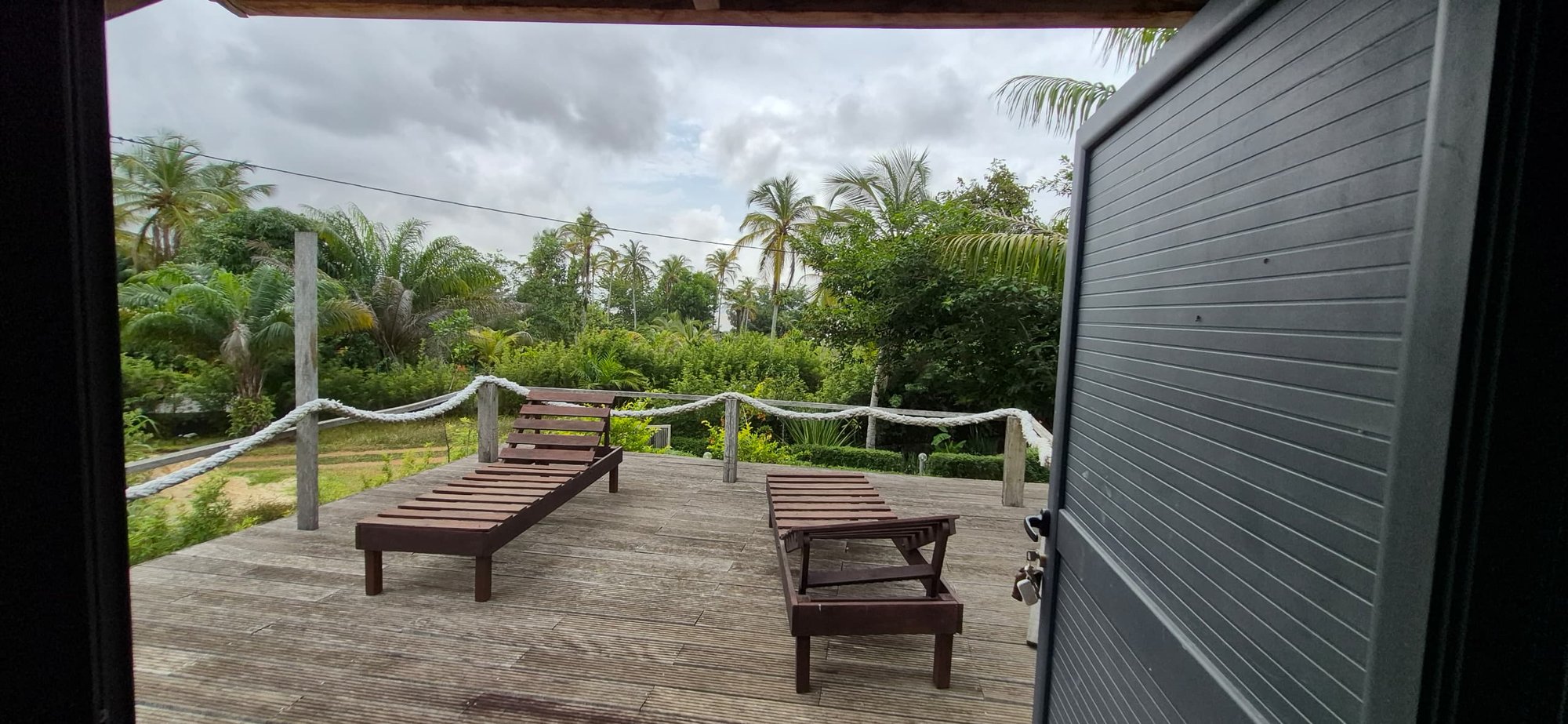 terrasse villa eco dome